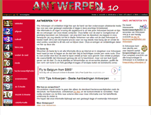 Tablet Screenshot of antwerpen-top10.nl